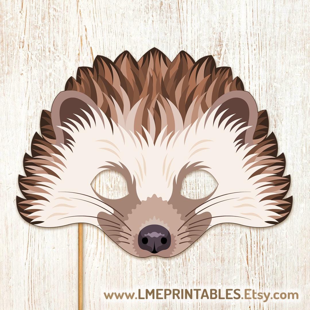 No.190 オーダーマスク ハリネズミ ハンドメイド おまとめ割 No.190