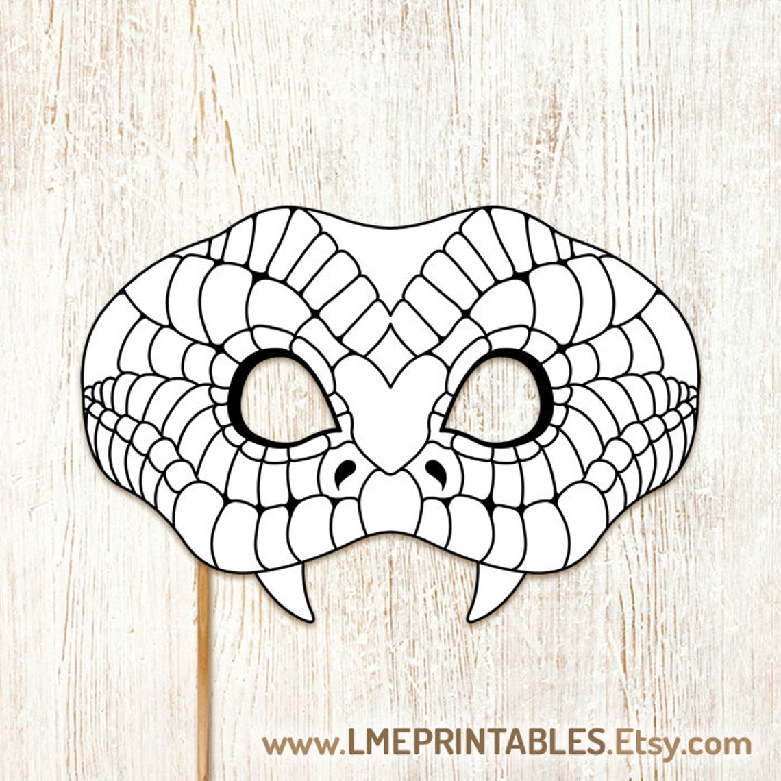 m-scara-para-colorear-de-serpiente-diy-imprimible-disfraz-de-halloween