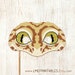 Gecko Printable Mask DIY Halloween Costume Reptile Lizard - Etsy