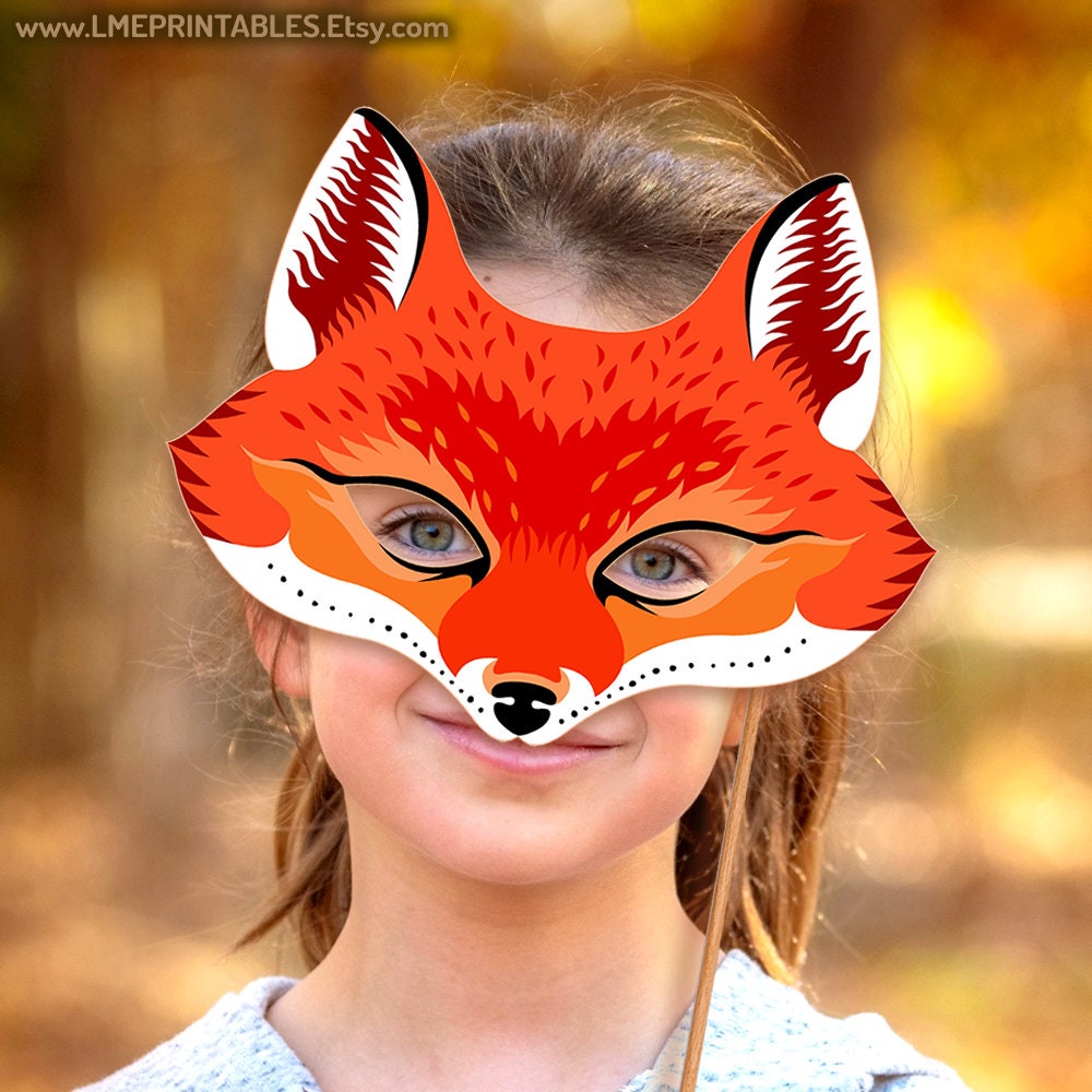 Costume Da Volpe Completo Per Adulti E Bambini - Maschera, Guanti Con Artigli E Coda, Per Halloween E Cosplay