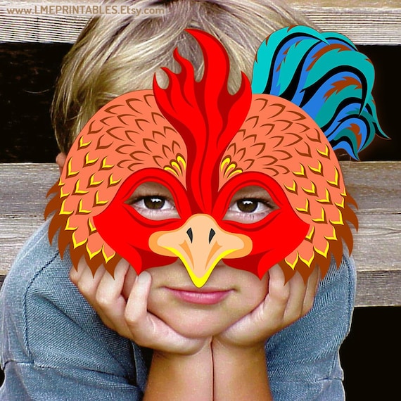 Hen Chick Animal Mask Adult Farmyard Friends Hen Chick Animal Mask Adult Farmyard Friends