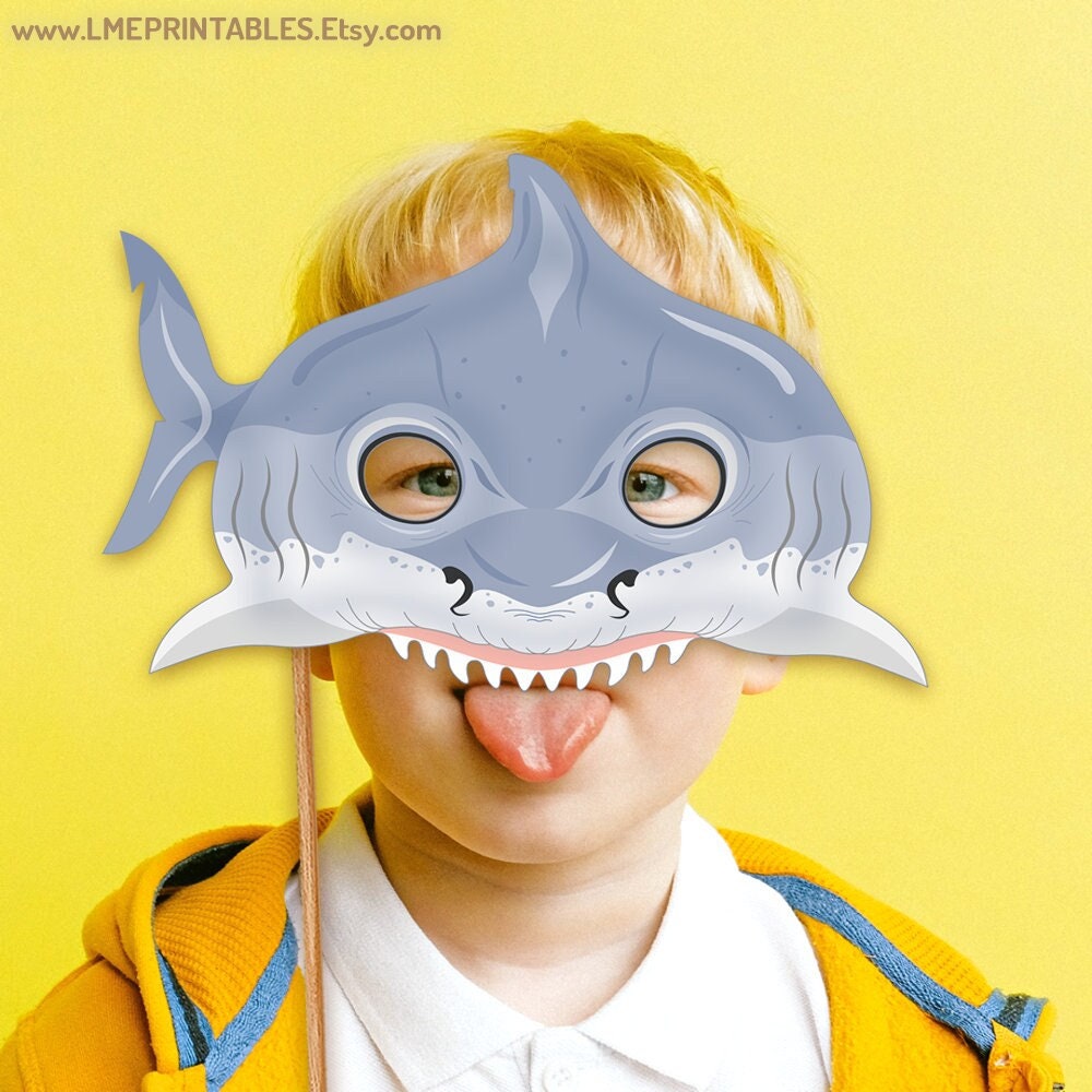 Halloween Masque Latex Couvre-tête Mignon Chat Requin Laveur Donkey  Perroquet Chauve-souris Rhino Bar Balle