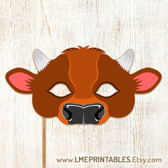 Cow Masks Clipart
