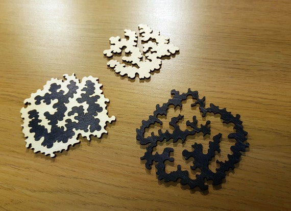 wooden fractal puzzle