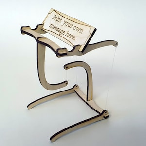 Tensegrity Model – Laser Cut Files - Wooden Model