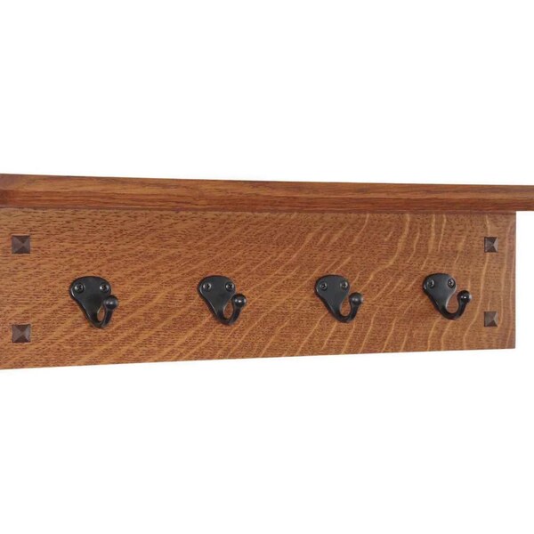 Shelf With Hooks Etsy