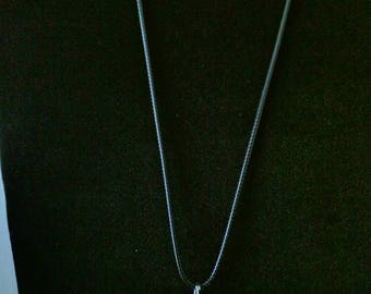 Ocean crystal necklace.