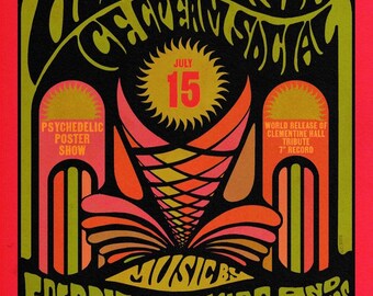 Roky Erickson's Birthday Ice Cream Social 2023 Poster