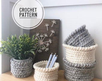 Essential Crochet Basket