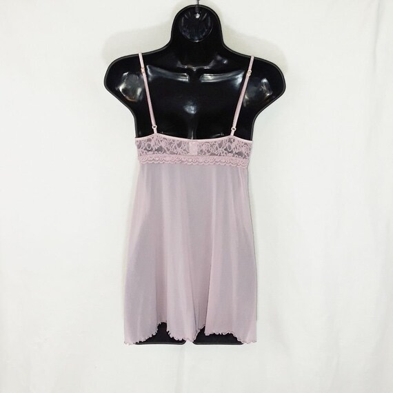 Victoria's Secret Lavender Lace Sheer Mesh Babydo… - image 6