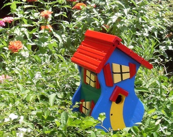 Whimsical Birdhouse - color choice!