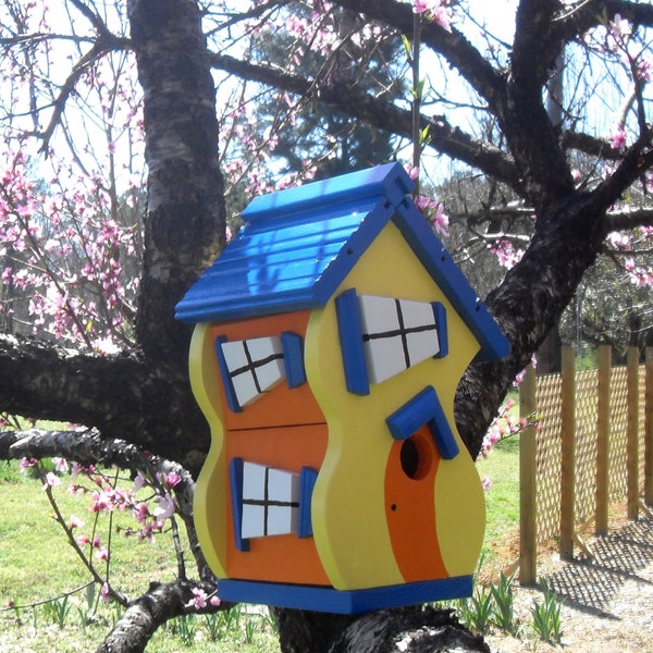 Whimsical Birdhouse - color choice!