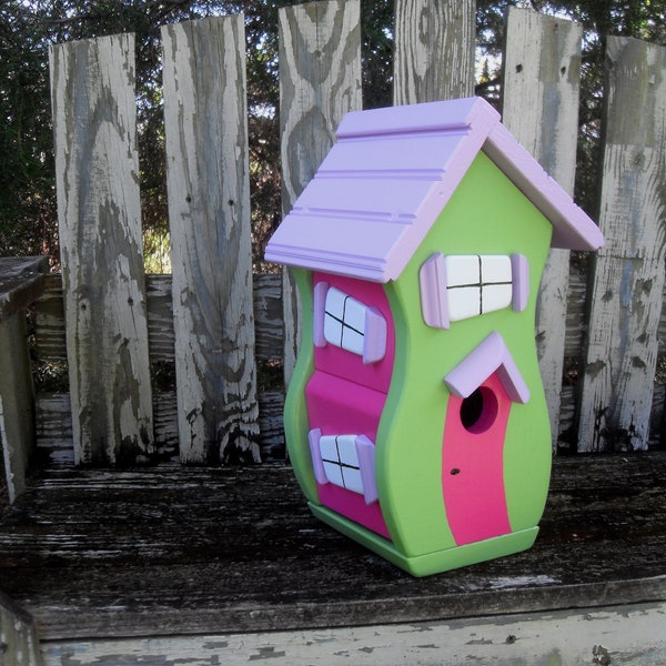 Whimsical Birdhouse - color choice!