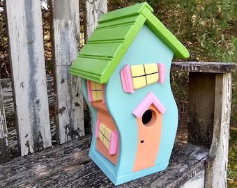 Whimsical Birdhouse - color choice!