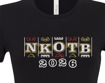 NKOTB TEE Jackpot Blockhead Vegas 2026 residency Tee ONLY