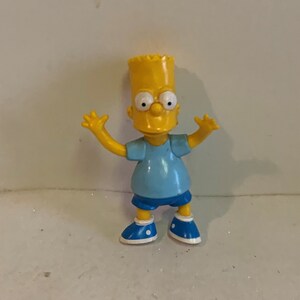 The Simpsons 1990 Bart Simpson Bendable toy figure The | Etsy