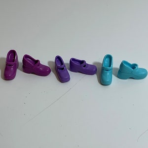Vintage Barbie Shoes, Vintage Barbie Fashion shoes, 12&quot; doll shoes, Barbie doll shoes, Barbie Shoes, Doll Shoes