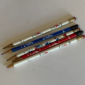 Vintage 90s Pencils, Vintage Valentines, Vintage Pencils, Vintage