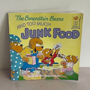 The Berenstain Bears Book, Vintage Berenstein Bears book, Vintage Berenstain Bears Paperback book