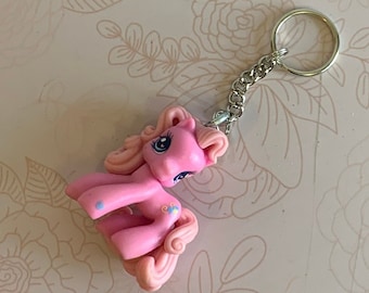 My Little Pony Fluttershy Keyring Bagcharm Keychain Zip puller Rubber PVC 