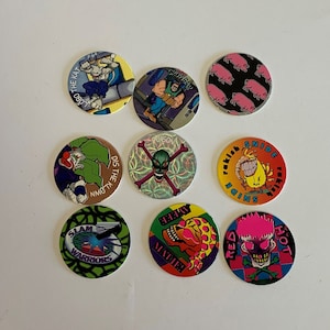 Vintage Pogs Lot, Pogs, Vintage Pogs , 90s Pogs, Pogs game