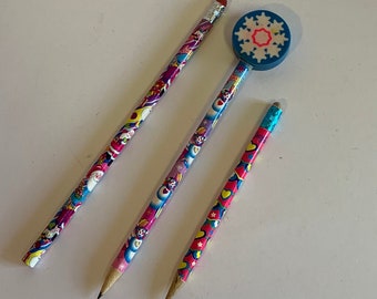 Vintage Lisa Frank Pencils - Set of 3