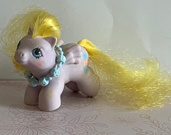 My Little pony Newborn Speckles ONLY, baby mlp with Safety Pins cutie Mark, newborn mlp, My Little Pony G1 Speckles and Bunky Twin baby