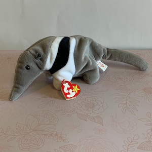 Vintage TY Beanie Baby, TY beanie Anteater, Ty Ants, Ty Beanie Baby, TY Beanie Babies, 90s Beanie Babies doll
