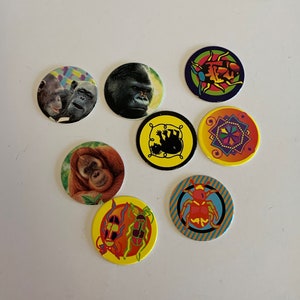 Vintage Pogs Lot, Pogs, Vintage Pogs , 90s Pogs, Pogs game