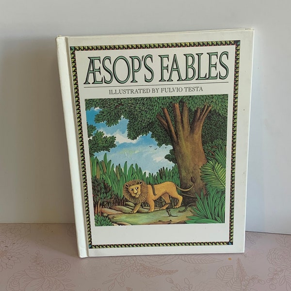 Aesop's Fables, Vintage Aesops Fables book