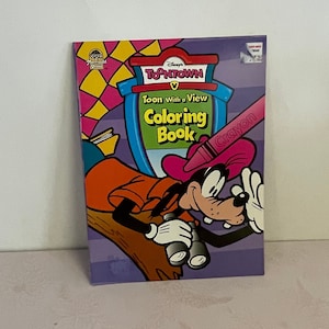 Walt Disney Mickey and Friends Coloring book, Toon town coloring book, Mickey Mouse Coloring book,Golden Book Walt Disney&#39;s Favorite Friends