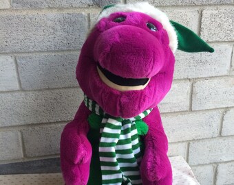 life size barney stuffed animal