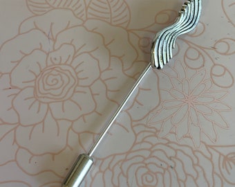 Vintage Stick Pin, Silver tone Stick Pin,  stick Pin