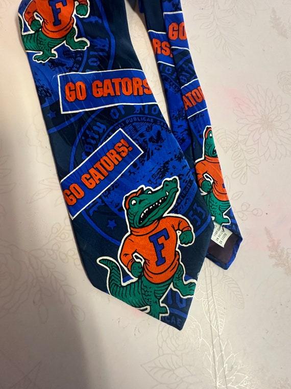 1994 University of Florida Mens Neck Tie, Vintage 