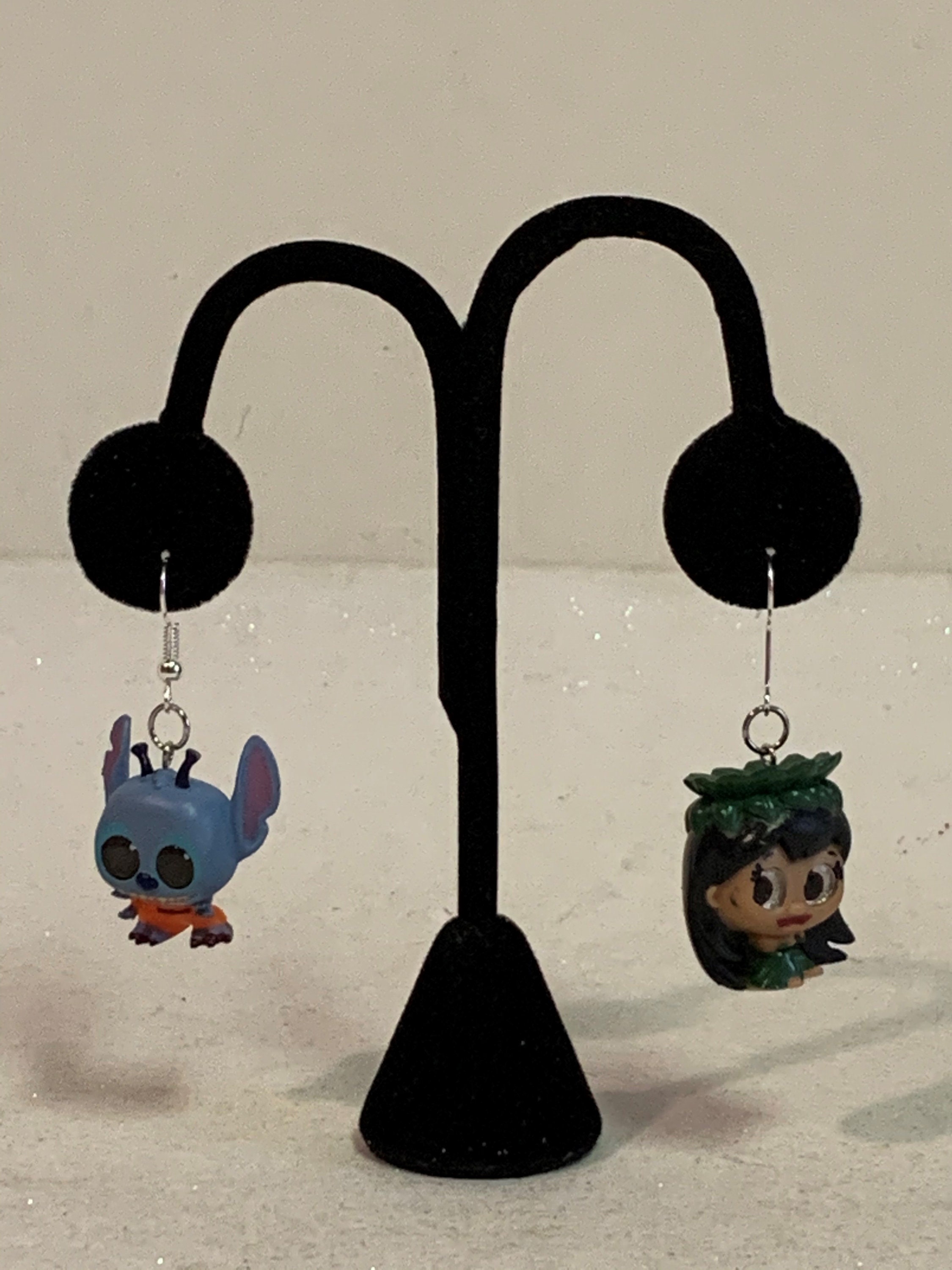 Mini Toy Earrings Hand Made Earrings Disney Doorables Etsy