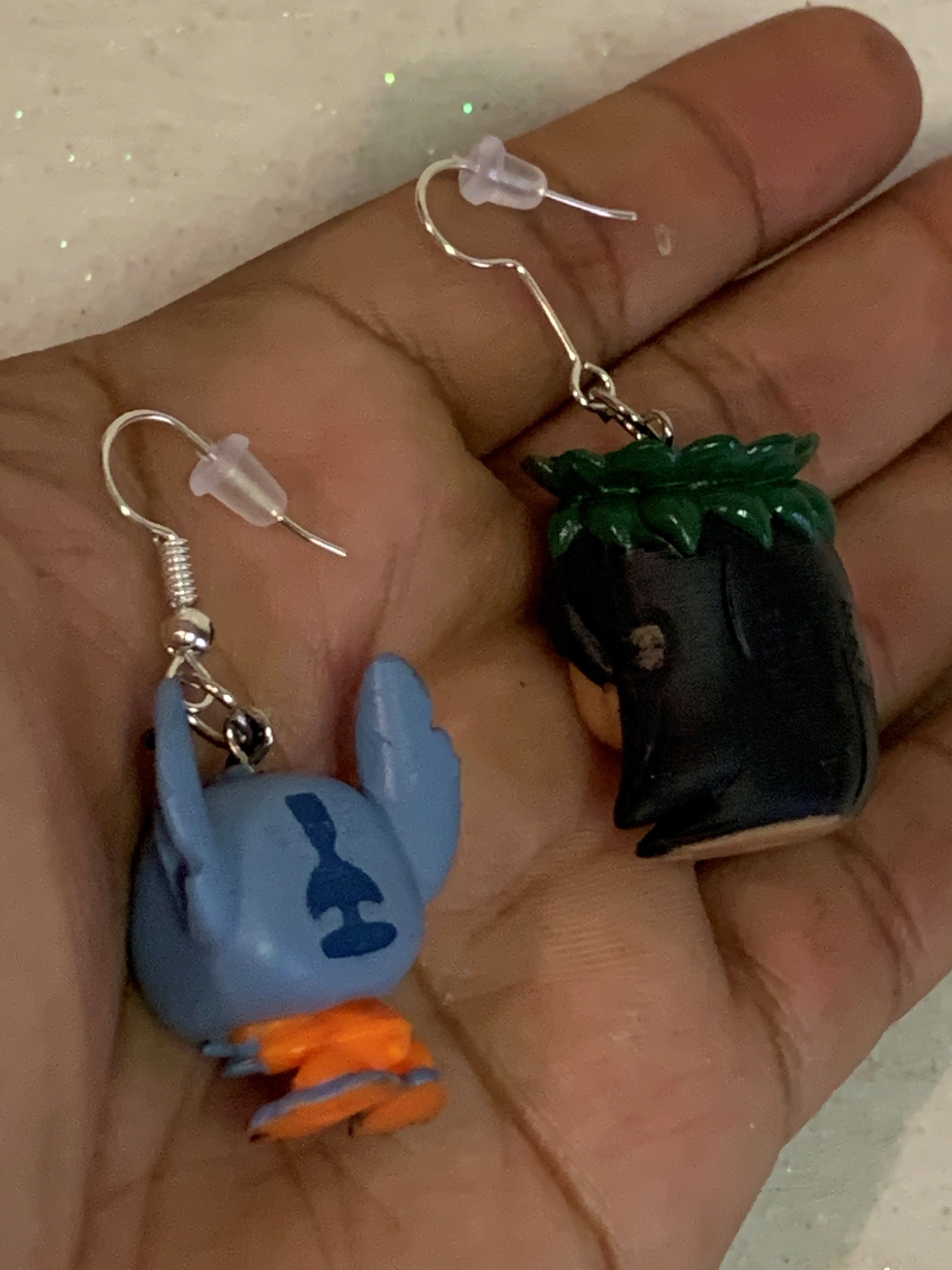 Mini Toy Earrings Hand Made Earrings Disney Doorables Etsy