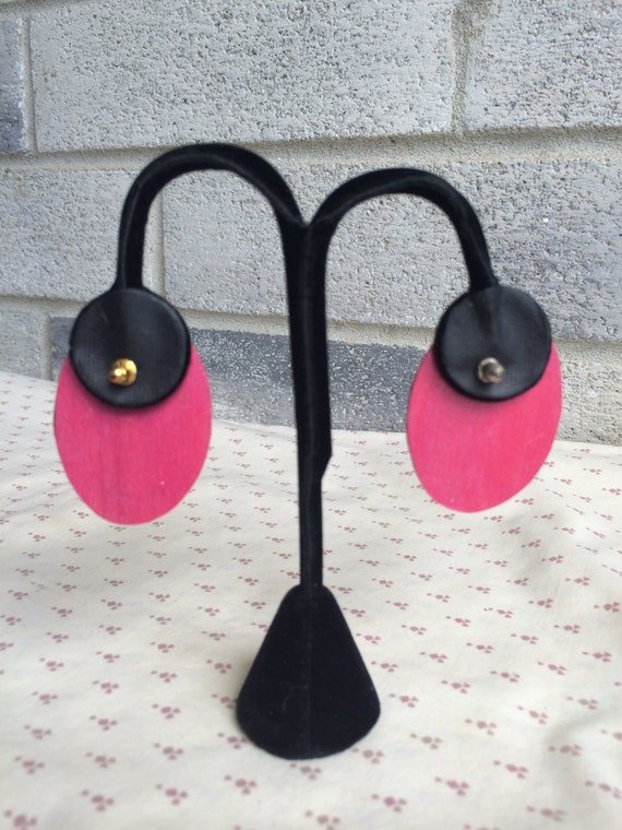 Easter Egg wood earrings, Easter egg earrings, Vi… - image 4