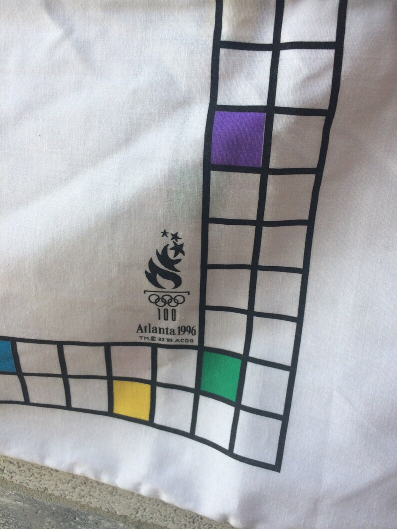 1996 Olympics mascot Izzy Pillow Case Olympics pillow Case Vintage 1996 Izzy Pillow Case Olympics Mascot Izzy