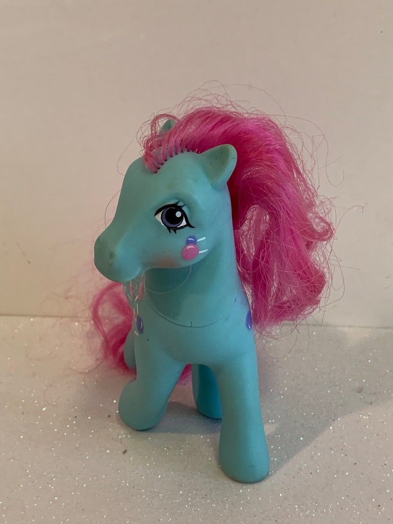 My Little Pony HASBRO - Sweet Tooth Bleu - G1 - 1987 - Vintage - Occasion