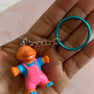 Handmade Keychain, Vintage Soma Figure Keychain, Clone Barney Pvc ...