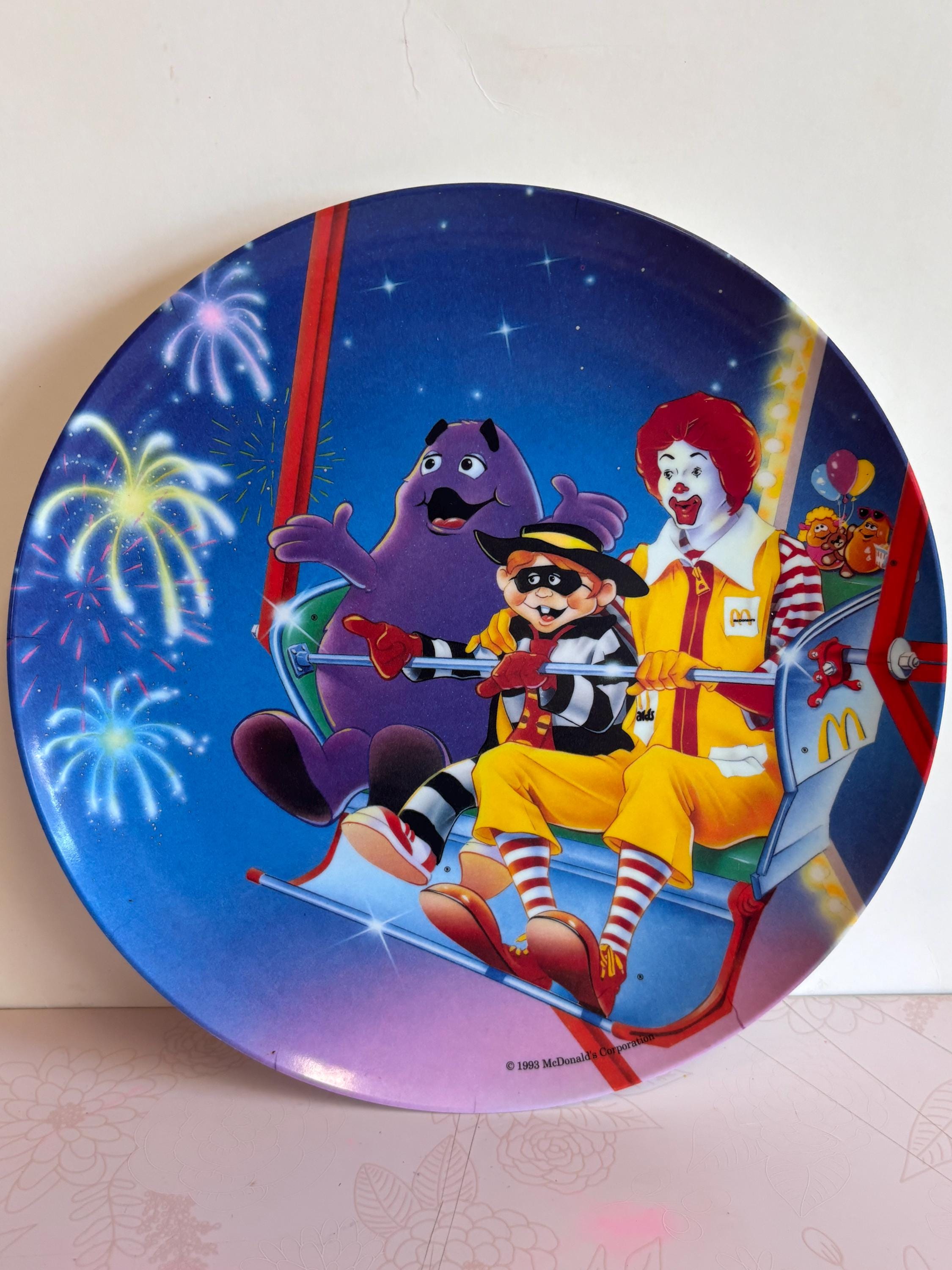 1993 Mcdonalds Plate - Etsy