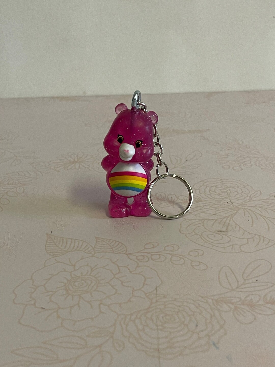 Carebear Keychain Hand Made Key Chain Toy PVC Key Chain Pvc Etsy