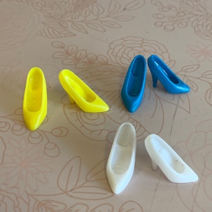 Vintage Barbie Shoes, Vintage Barbie Fashion shoes, 12&quot; doll shoes, Barbie doll shoes, Barbie Shoes, Doll Shoes
