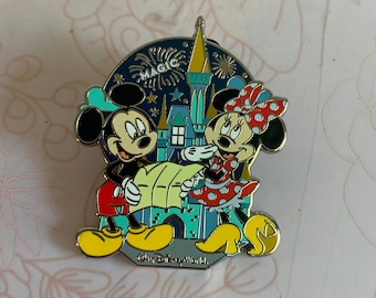 Disney Mickey Mouse Trading Pin, Collectible Lapel Pin