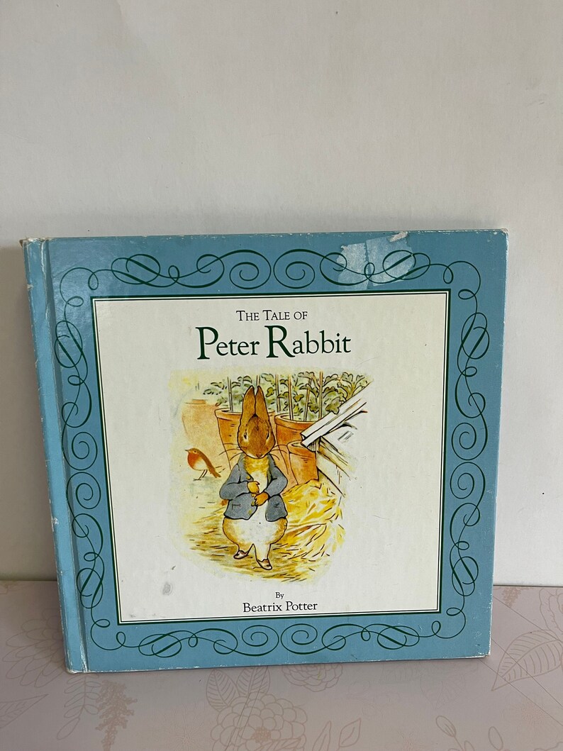 The Tale of Peter Rabbit by Beatrix Potter Peter Rabbit Book - Etsy
