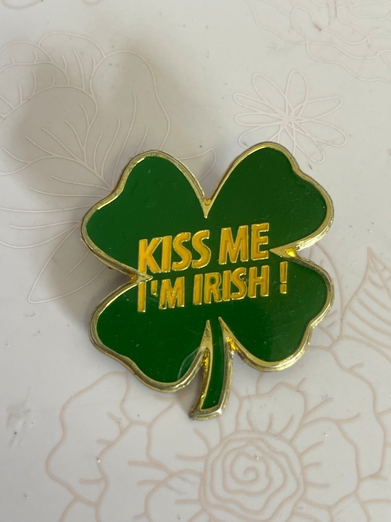 Vintage Saint Patricks day pin, St. Patricks pin,… - image 1