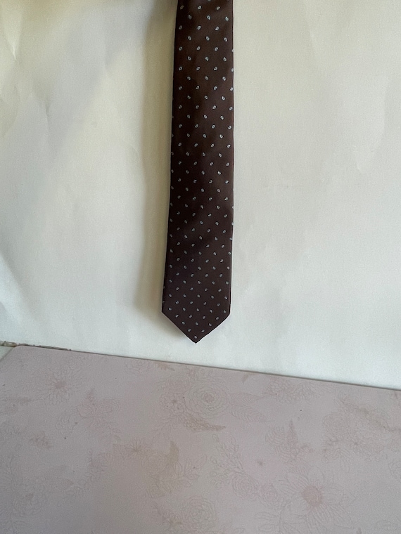 Vintage Stafford Neck tie, Men's Neck tie, brown n