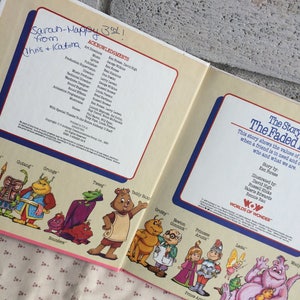 Teddy Ruxpin Storybook Story of the Faded Fobs Vintage Teddy - Etsy