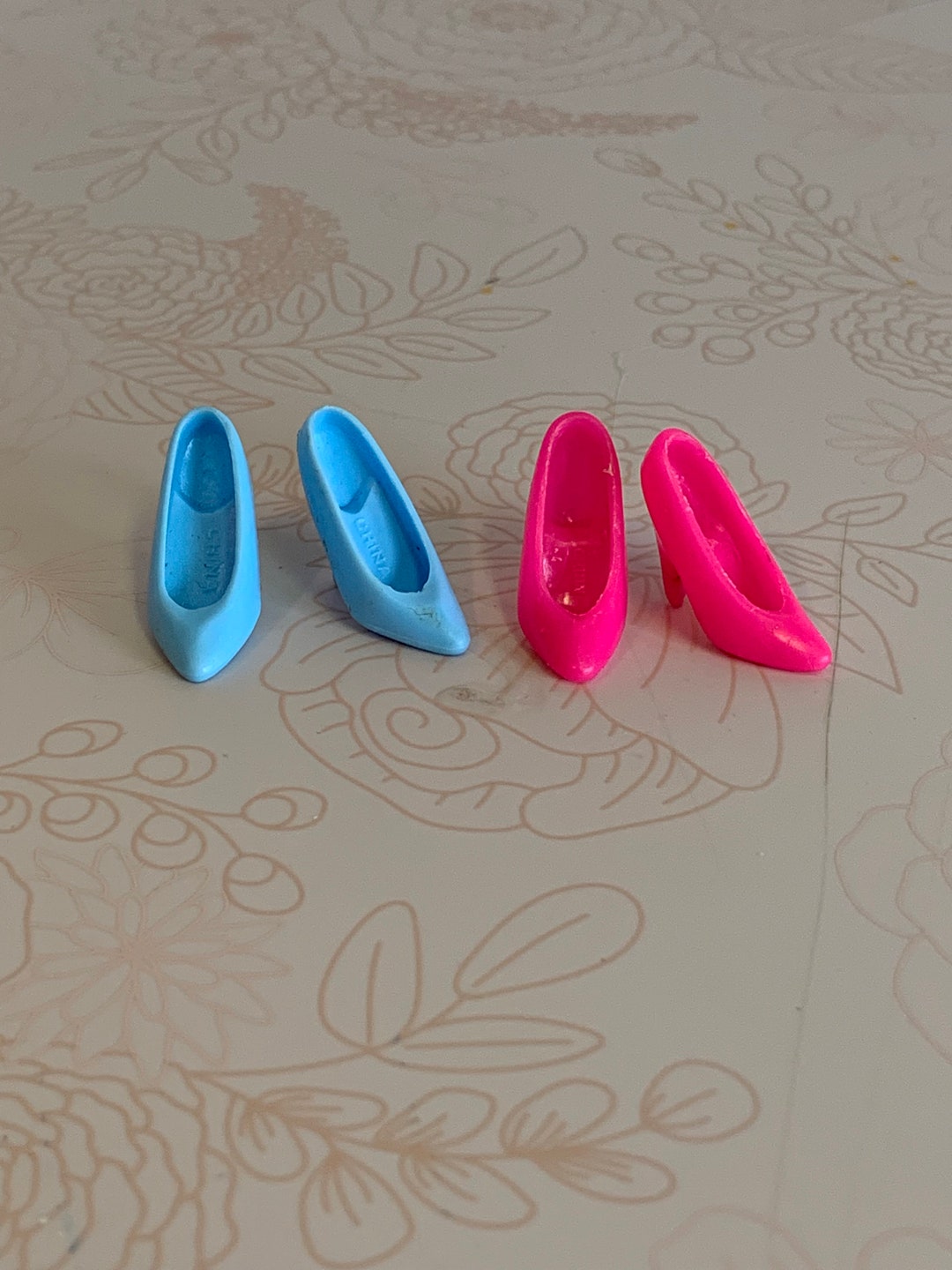 Vintage Barbie Shoes, Vintage Barbie Fashion Shoes, 12 Doll Shoes