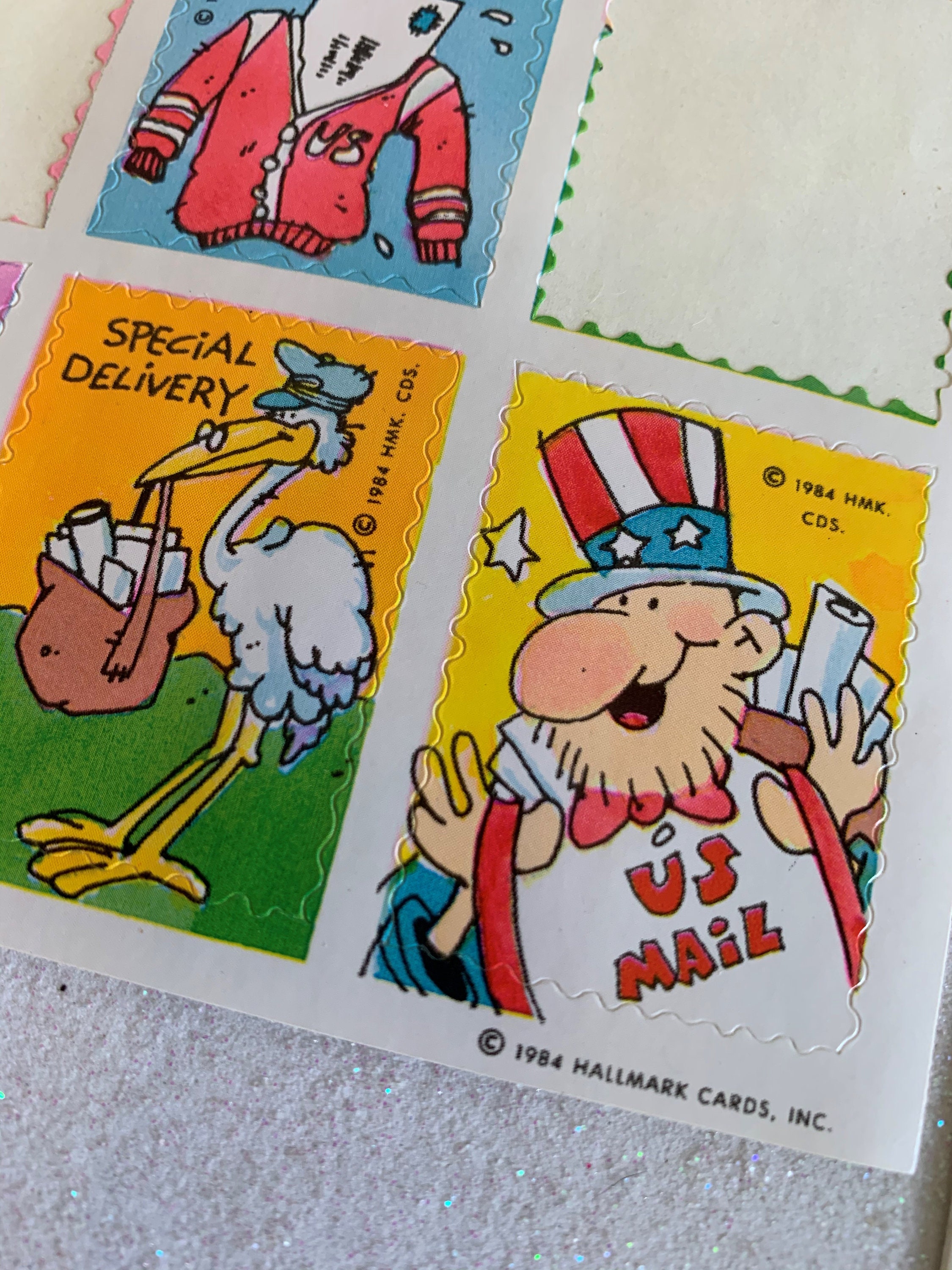 Vintage Hallmark Stickers, Vintage Stickers, Hallmark Cards Stickers ...